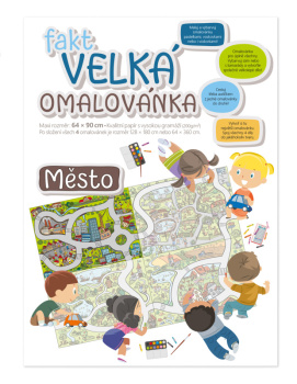 Fakt velká omalovánka - Město