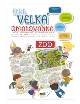 Fakt velká omalovánka - ZOO