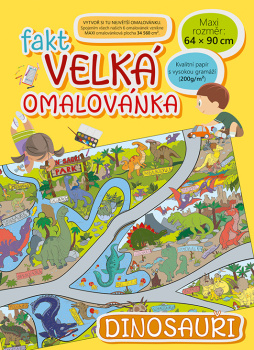 Fakt velká omalovánka - Dinosauři