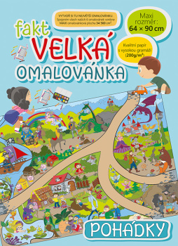 Fakt velká omalovánka - Pohádky