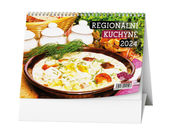 Stolní kalendář - Regionální kuchyně