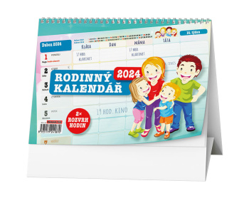 Stolní kalendář - Rodinný kalendář