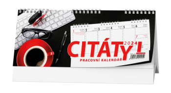 Stolní kalendář - Pracovní kalendář CITÁTY I