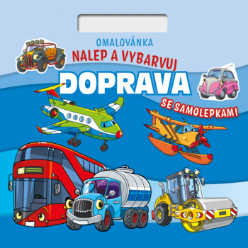 Nalepuj a vybarvuj! Doprava