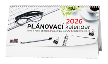 Stolní kalendář - Plánovací daňový kalendář 2026