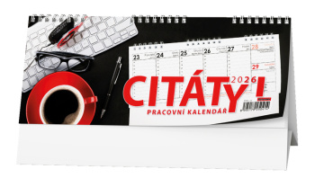 Stolní kalendář - Pracovní kalendář CITÁTY I