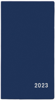 Měsíční diář - Františka - PVC - modrá