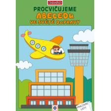 Omalovánka A4 - Procvičujeme abecedu - Ve světě dopravy