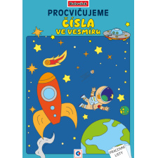 Omalovánka A4 - Procvičujeme čísla - Ve vesmíru