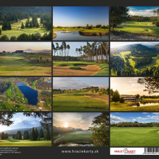 Golfový kalendár Slovensko 2026 – nástenný