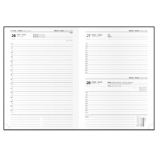 Denní diář - Adam - Vivella s ražbou - B6 - jasně zelená - Listy