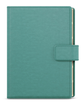 Denní diář - Ctirad s výsekem - Elite - A5 - tyrkysová