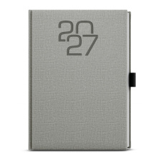 Denní diář - David - Fabric - A5 - šedá