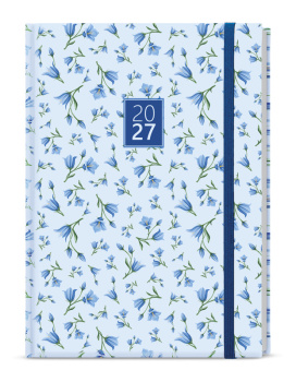 Denní diář - David - Lamino - A5 - Modrý