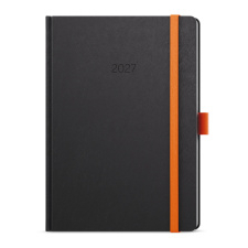 Denní diář - David - Nora - A5 - oranžová