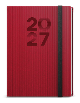 Denní diář - David - Vigo - A5 - červená