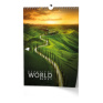 Nástěnný kalendář - Beautiful world - A3