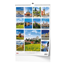 Nástěnný kalendář - Česká republika - A3