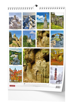 Nástěnný kalendář - Český ráj - A3