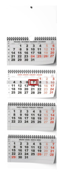 Nástěnný kalendář - Čtyřměsíční - skládaný (s mezinárodními svátky)
