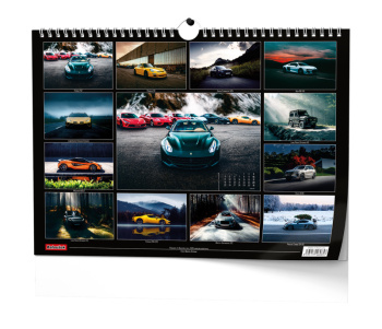 Nástěnný kalendář - Dream Cars - A3