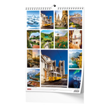 Nástěnný kalendář - Europe - A3