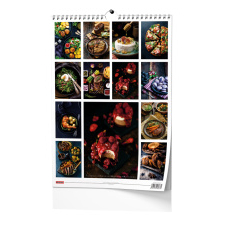 Nástěnný kalendář - Gourmet  - A3