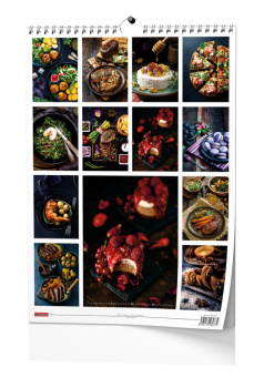 Nástěnný kalendář - Gourmet  - A3