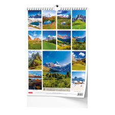 Nástěnný kalendář - Hory - A3