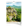 Nástěnný kalendář - Hory Čech a Moravy - A3