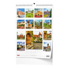 Nástěnný kalendář - Hrady a zámky České republiky