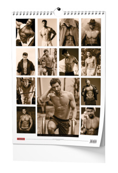 Nástěnný kalendář - Magic Man - A3