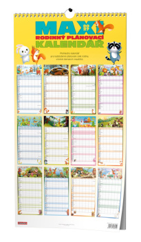 Nástěnný kalendář - Maxi rodinný kalendář