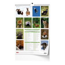 Nástěnný kalendář - Myslivecký kalendář - A3