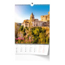 Nástěnný kalendář - Pohádková místa světa  - A3
