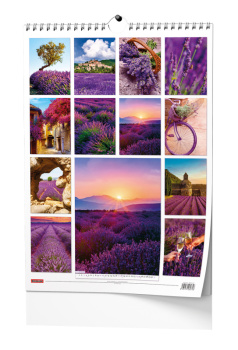 Nástěnný kalendář - Provence - A3