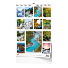 Nástěnný kalendář - Řeka čaruje - A3