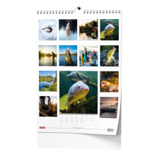 Nástěnný kalendář - Rybářský kalendář  - A3