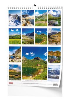 Nástěnný kalendář - Tatry - A3