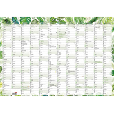 Nástěnný roční kalendář (600x420 mm) - Listy