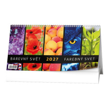 Stolní kalendář - Barevný svět