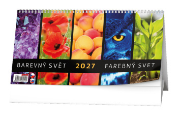 Stolní kalendář - Barevný svět