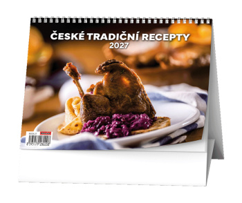Stolní kalendář - České tradiční recepty