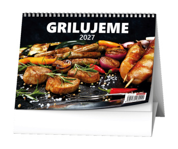 Stolní kalendář - Grilujeme