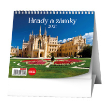 Stolní kalendář - IDEÁL - Hrady a zámky