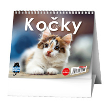 Stolní kalendář - IDEÁL - Kočky /s kočičími jmény/