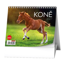 Stolní kalendář - IDEÁL - Koně