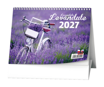 Stolní kalendář - Levandule