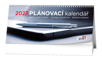 Stolní kalendář - Plánovací daňový kalendář 2027