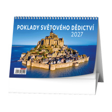 Stolní kalendář - Poklady světového dědictví